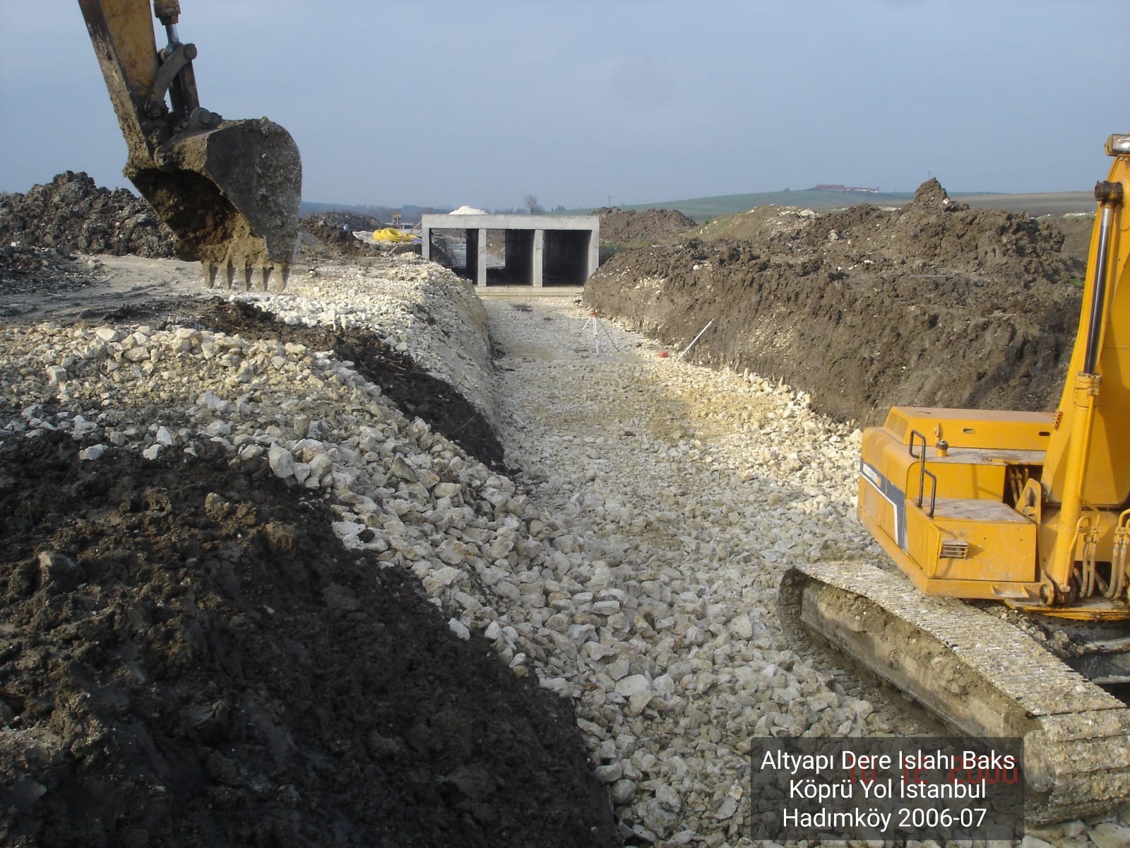 Altyapı Dere Islahı Baks Köprü Yol